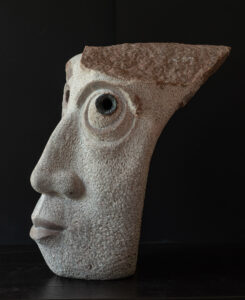 Cristian Ianculescu - Insomnia- Envy, 2025, 14 x 9 x 14 in, Tennessee Pink Marble-2