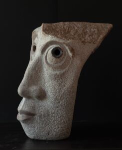 Cristian Ianculescu - Insomnia- Envy, 2025, 14 x 9 x 14 in, Tennessee Pink Marble -4